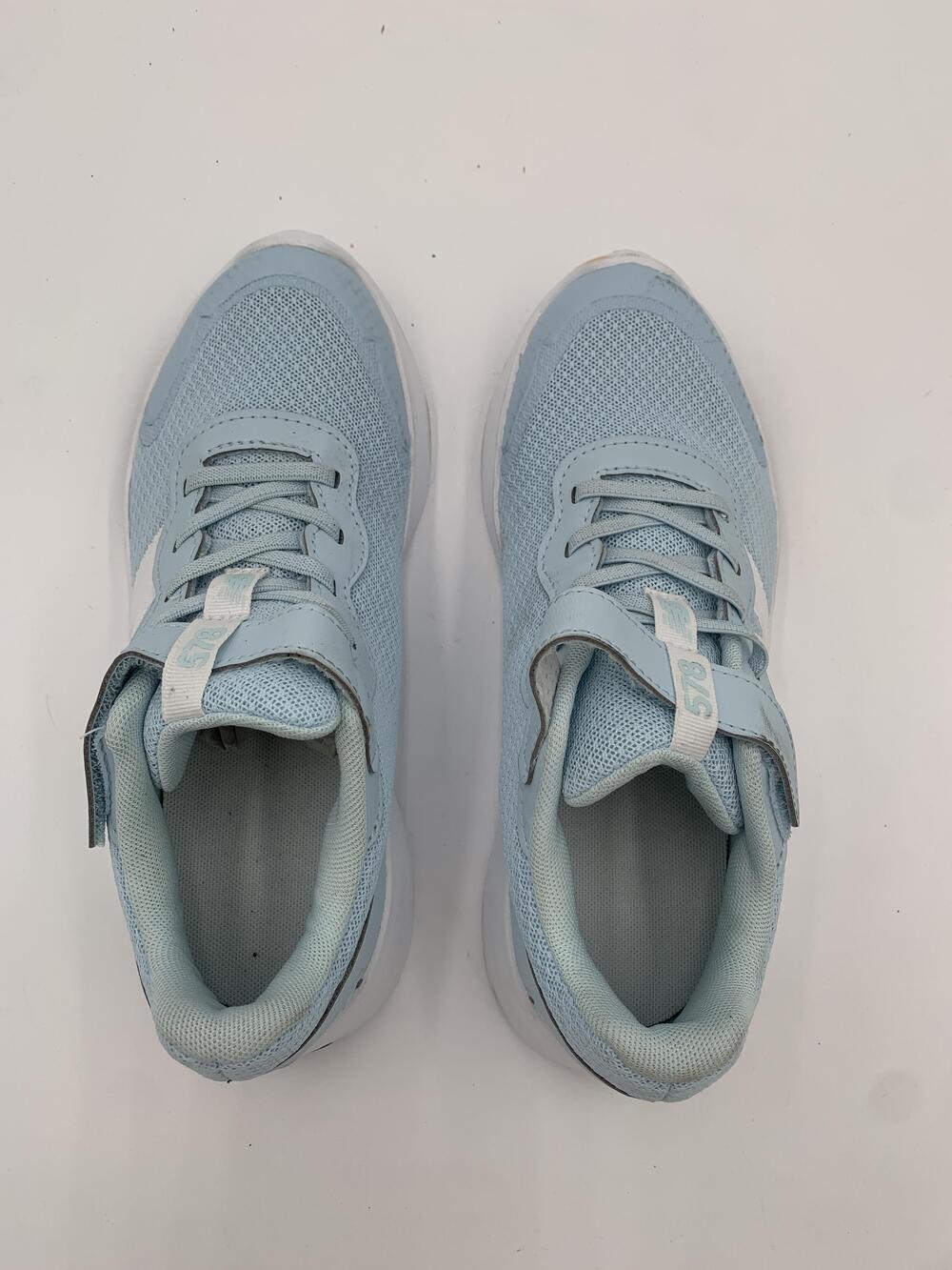 New Balance Shoes Kids Size 3 Bungee Lace Blue Athletic Running Sneakers 578v1